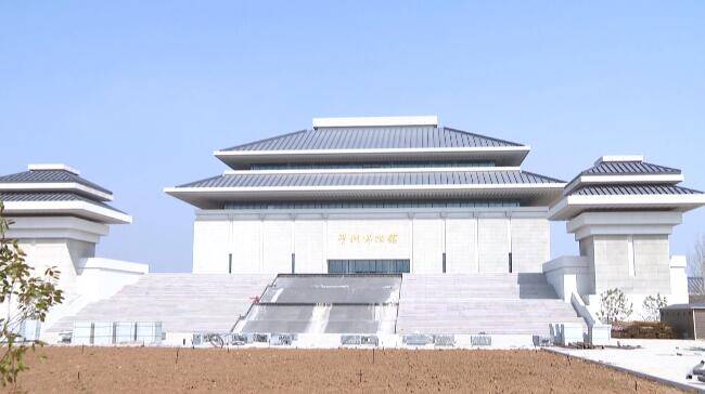 展陈施工已完成近半 青州博物馆新馆将于5月份正式开馆运营