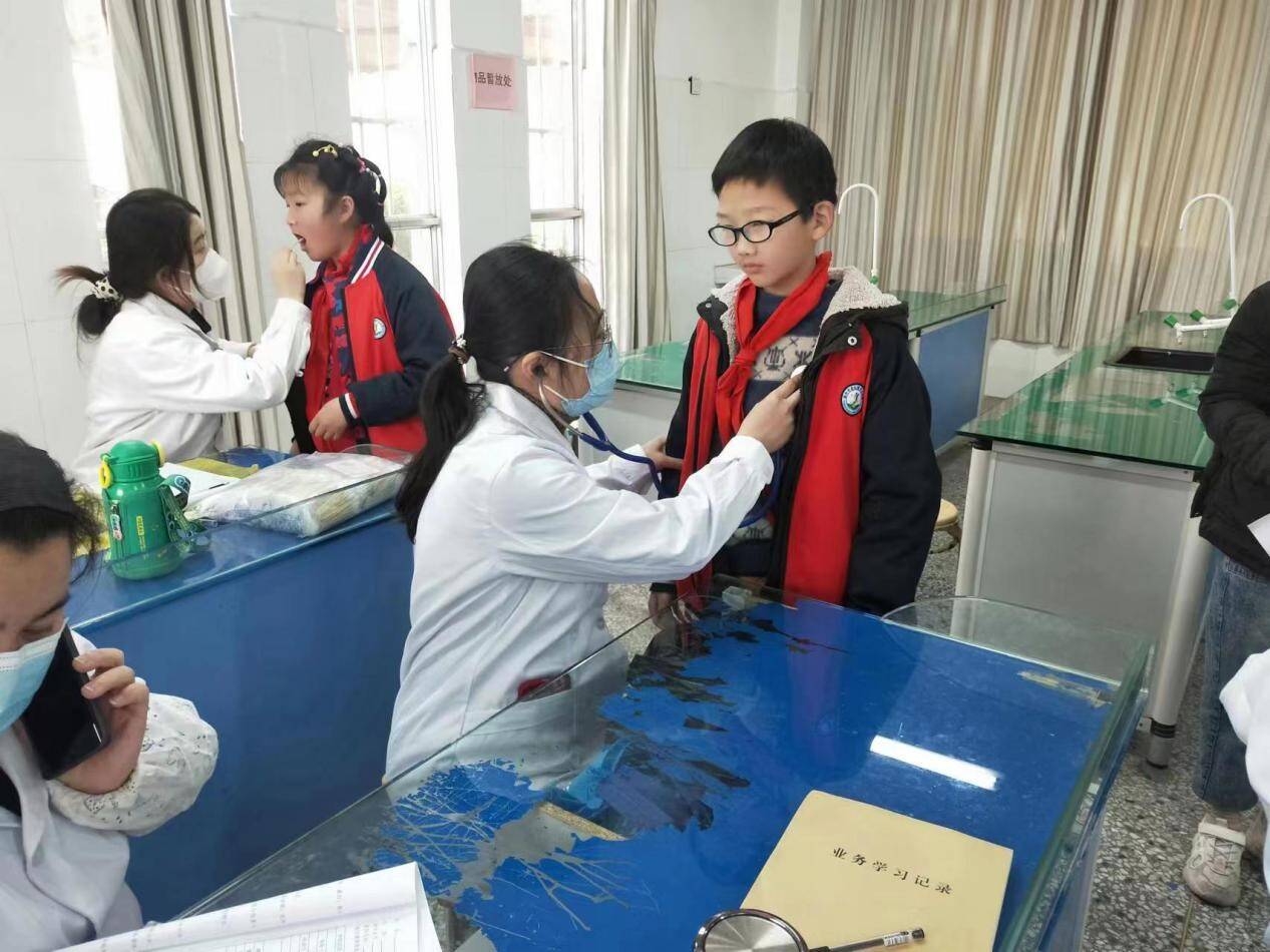 滕州市姜屯中心卫生院启动中小学生健康体检工作