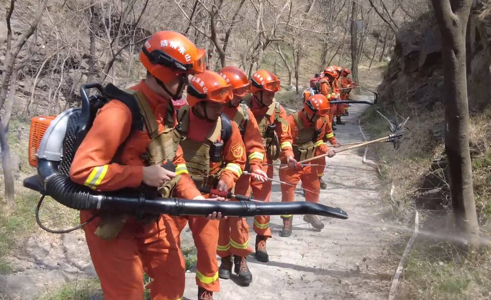 防患于未“燃” | 邹平消防救援队深入林区 开启临战备勤模式