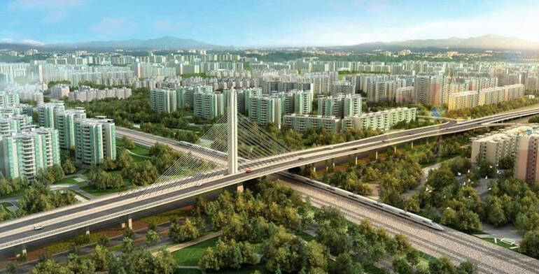 潍坊清平路跨铁路立交桥，最新施工进展来了！