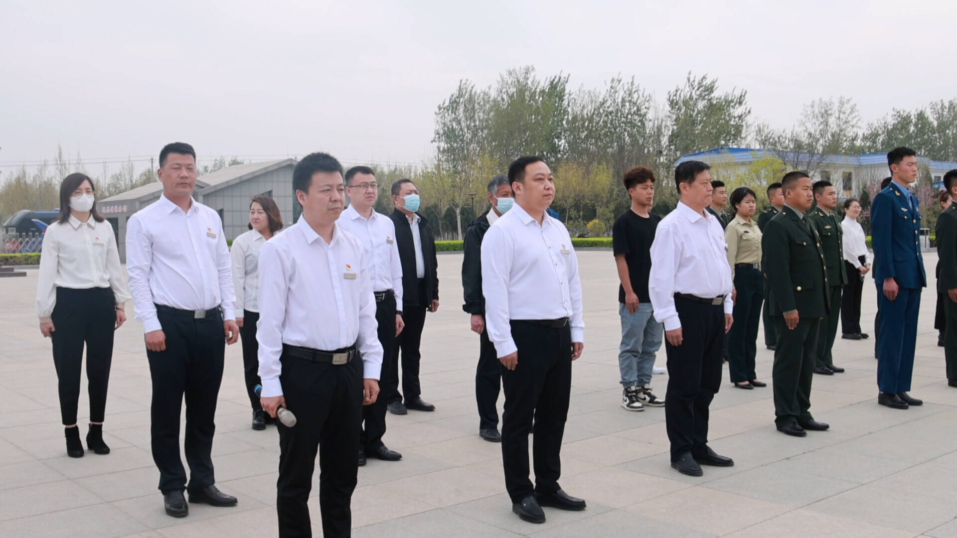 夏津县退役军人事务局开展“清明祭英烈”活动