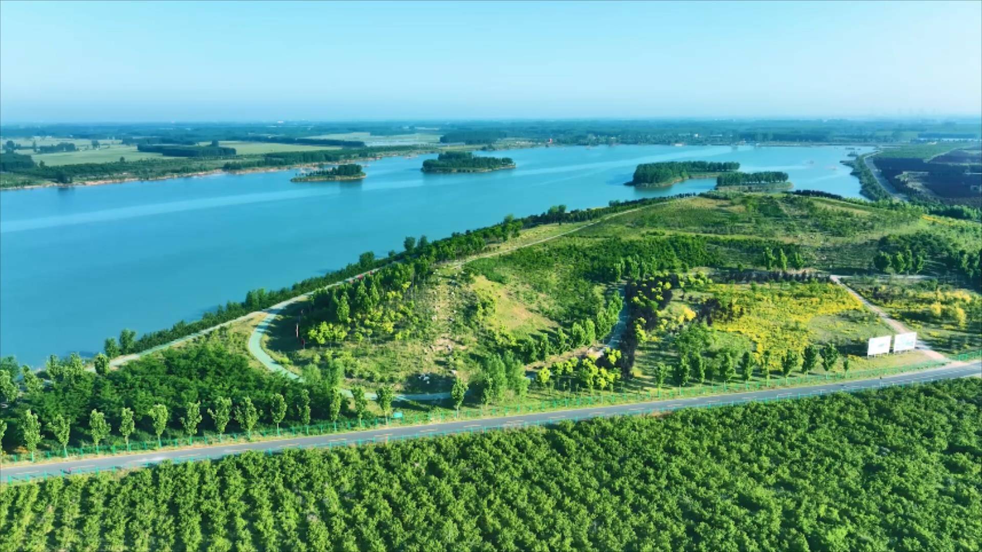 沿黄水利行走进山东最大灌区看位山灌区的生态蝶变