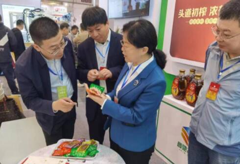 滨州在第十七届粮油食品博览会上作招商推介