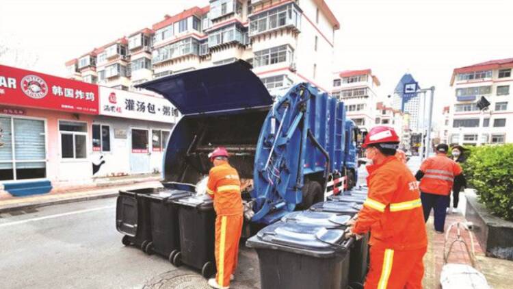 威海中心城区新增近400个垃圾桶