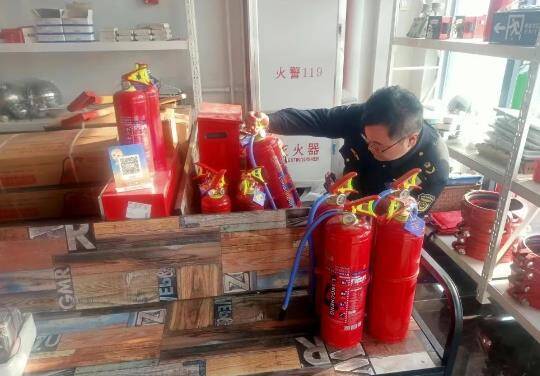 淄博市严查消防产品质量已检查123家（次）销售单位   