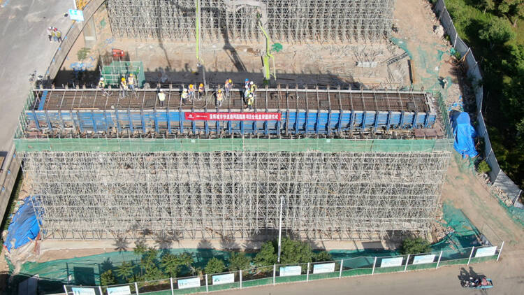 进度再刷新！淄博快速路网昌国路项目完成全线下部结构施工