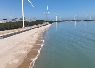 威海市朝阳港海岸带保护修复工程正式完工