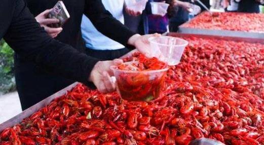 龙虾盛宴！济南这里每天五百斤小龙虾免费吃