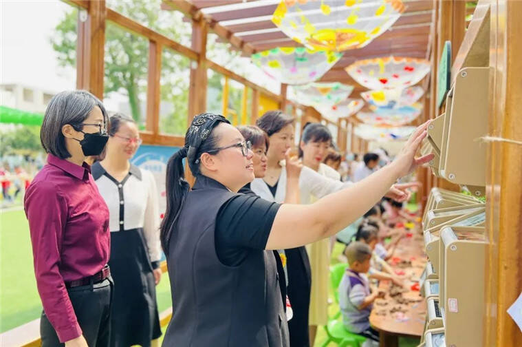 山东省游戏实验区幼儿园观摩活动在济南市市中区七贤中心幼儿园举行