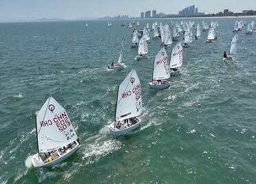 2023年全国OP帆船锦标赛暨第一届学青会（公开组）帆船项目OP预赛在荣成市举行