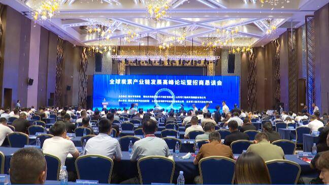 全球炭素产业链高峰发展论坛暨招商恳谈会在潍坊滨海举行