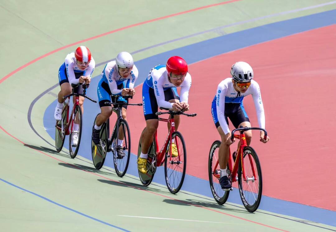 车轮飞转奋勇争先2023年山东省场地自行车锦标赛在日照开赛