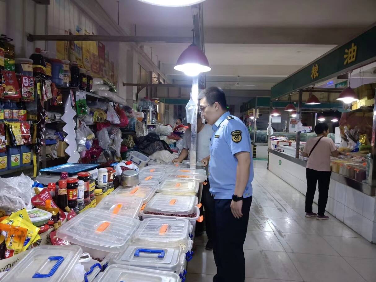 济南高新区市场监管部开展农贸市场食品安全专项检查
