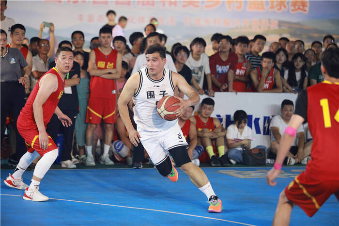 “亿润杯”山东省首届和美乡村篮球赛在潍坊昌邑正式开赛