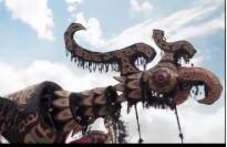 热映电影《封神》中的“玄鸟”出自潍坊 用3000多米竹条制作完成