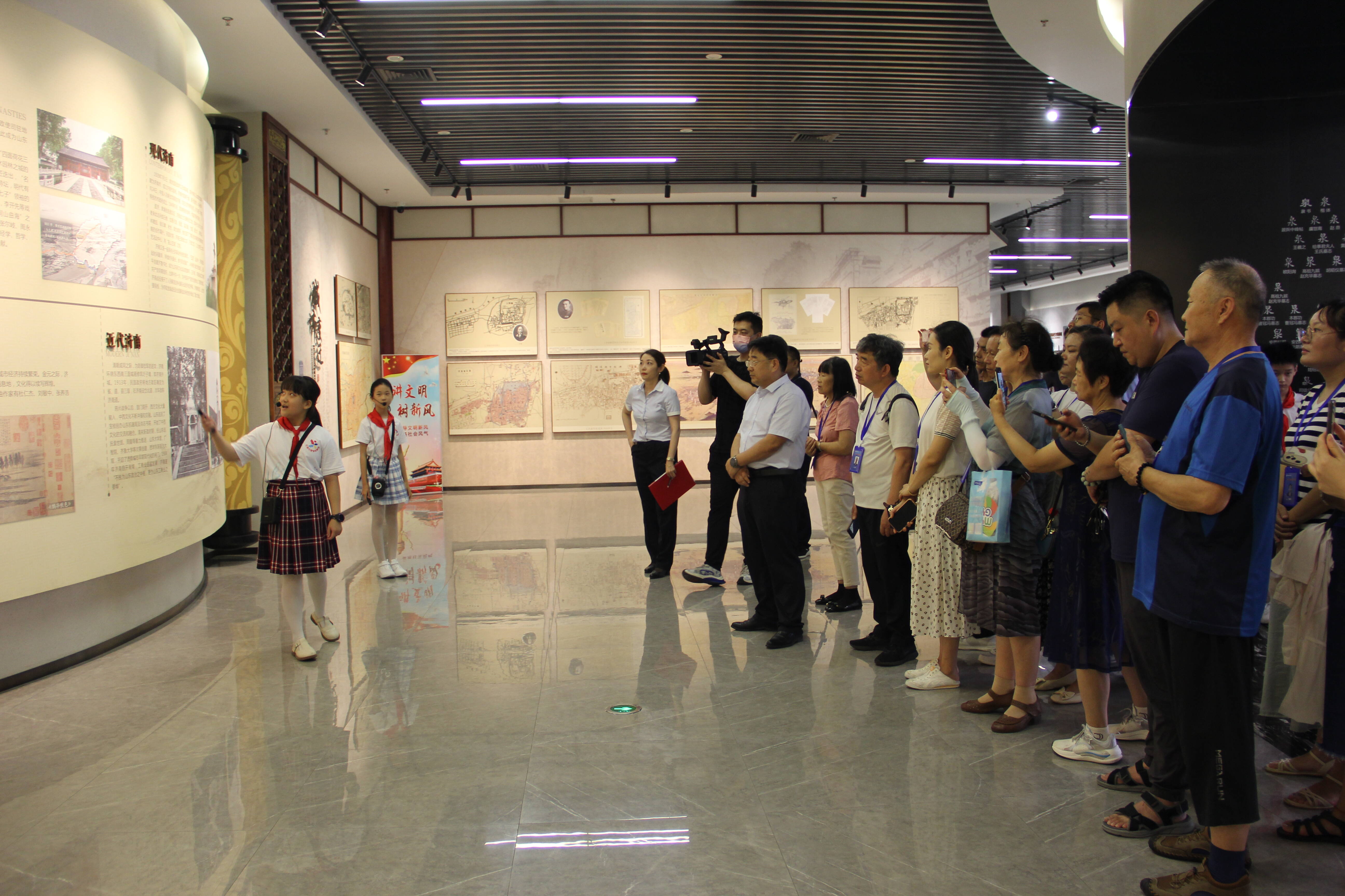 济南城市规划展览馆举办 “红领巾规划讲解员”社会实践活动