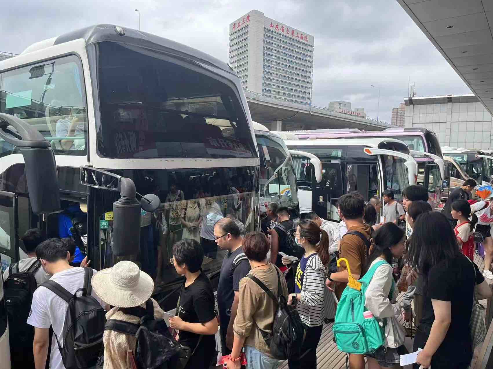 濟(jì)南長途汽車總站增加北京、天津等地客車班次