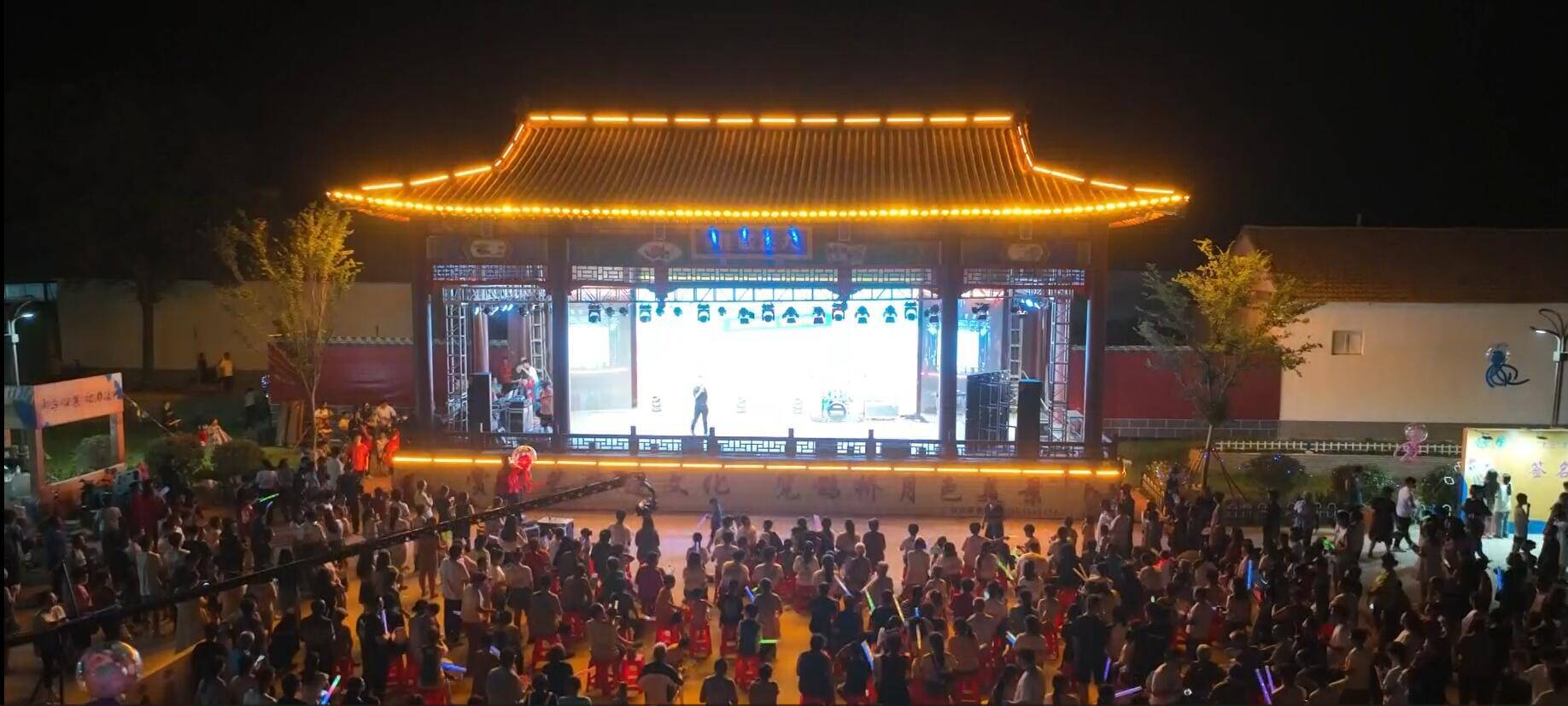 【夏日夜经济】滨州阳信：歌舞、美食、非遗 多彩晚会点燃乡村新活力