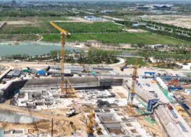 潍坊中央商务区项目建设有序推进 1-6月投入近7亿元