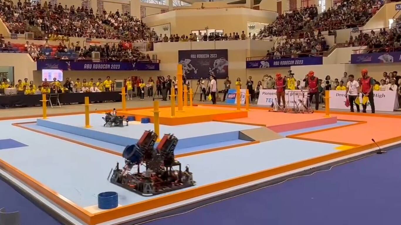 2023亚广联大学生机器人大赛在柬埔寨举行 电子科技大学以小组第一成绩出线｜亚广联大学生机器人大赛