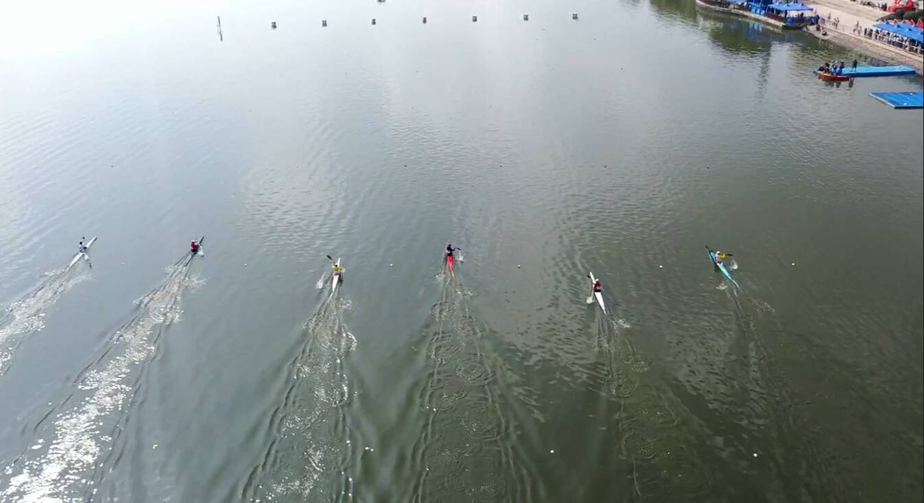 百舸争流！2023年中国皮划艇公开赛在临沂开幕