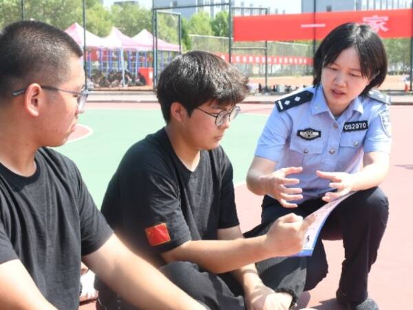 濱州：入學(xué)反詐“第一課” 走進濱職軍訓(xùn)場