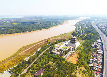 济南：黄河生态廊道成打卡新地标