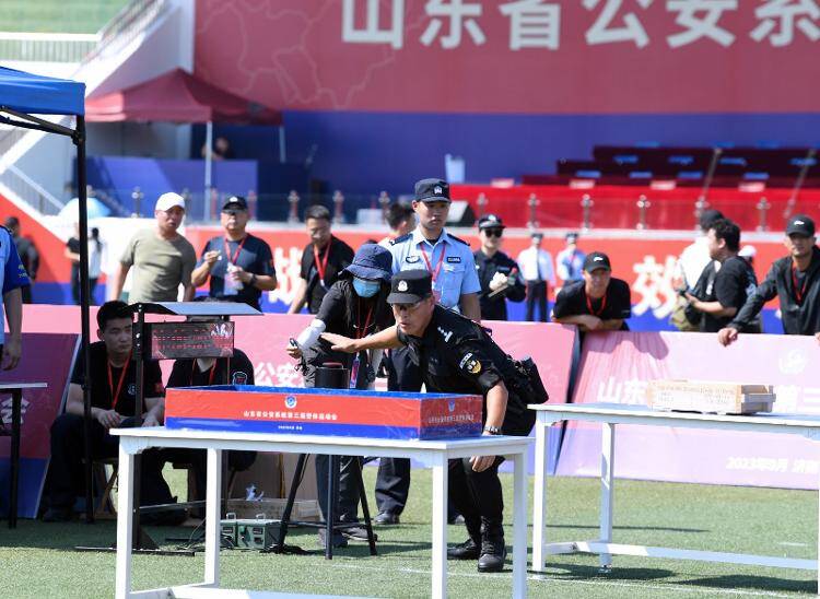 淄博公安代表队夺得全省警体运动会第一名