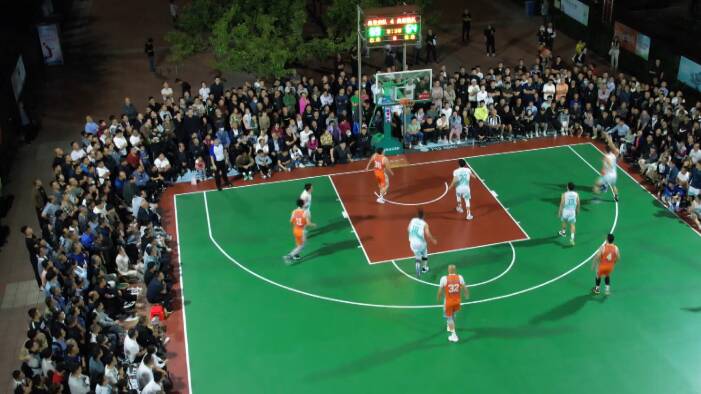 潍坊市坊子区：篮球赛增设“乡村振兴组”专场 群众文化生活 “燃”起来