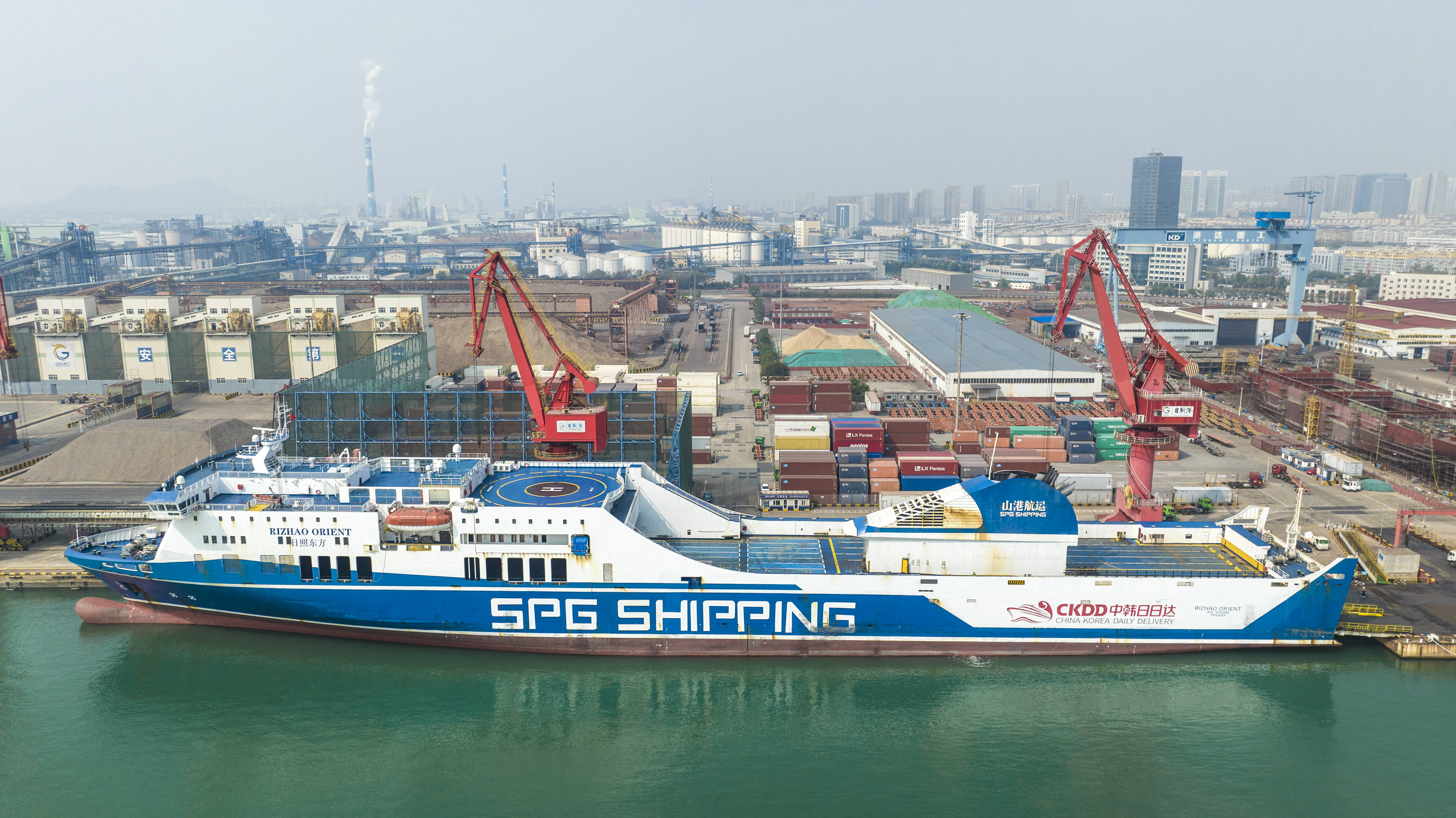 日照东方轮中韩国际客运航线复航