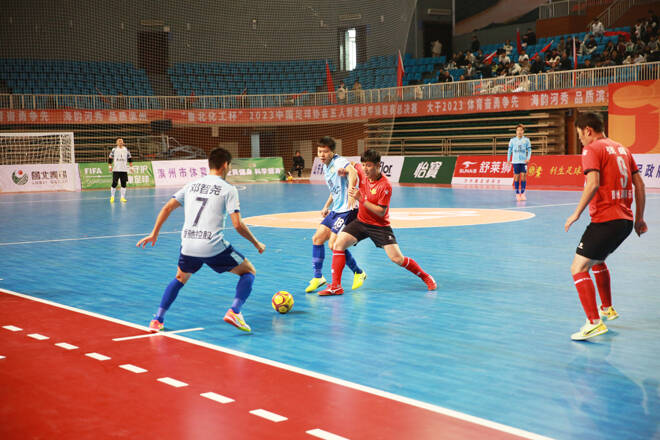 2023中国足协五人制足球甲级联赛总决赛在滨州开幕