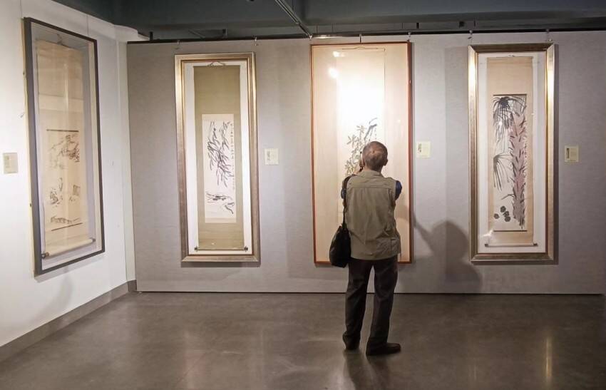 60余幅名家作品亮相！中国近现代书画名家精品展在潍坊市潍城区开幕
