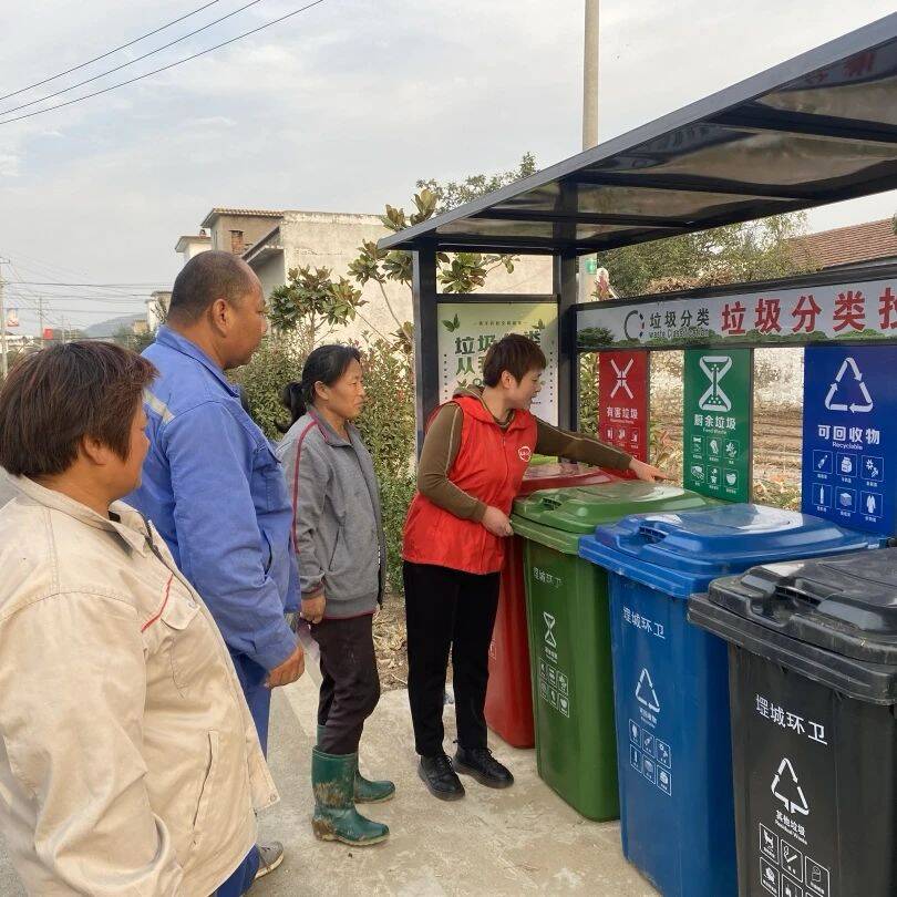 宁阳县堽城镇得时村开展垃圾分类主题宣传活动推动乡村文化振兴向好