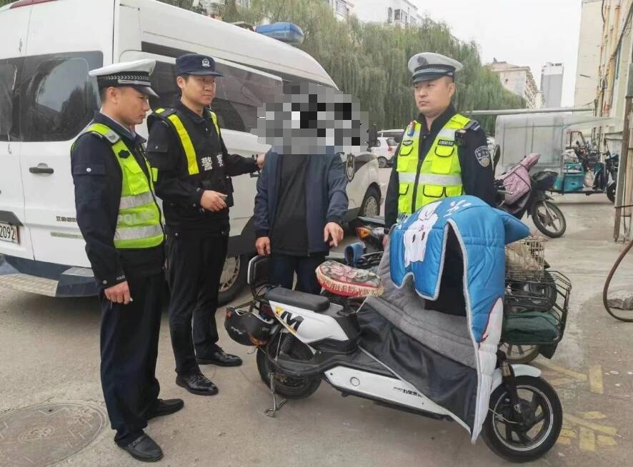 鄒平市民電動車被盜 民警快速破案
