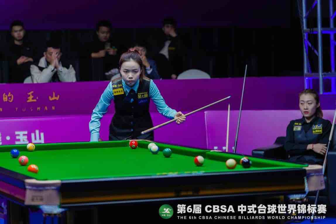 唐春晓完胜刘夏芝  首夺中式台球世锦赛女子组冠军