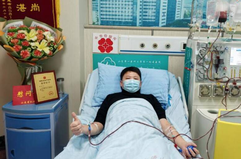 泰安第41例造血干细胞捐献者陈奎成功捐献