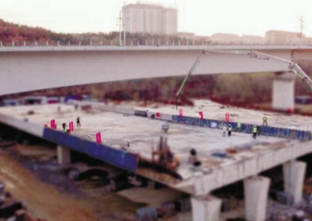 奇泉路下穿潍烟高铁预留建设工程完工 烟台快速路PPP项目建设取得阶段性胜利