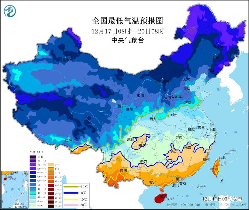 寒潮天气影响趋于结束！山东继续发布低温橙色和道路结冰橙色预警 局部低于-20℃