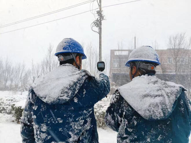 陽信：低溫天氣下的“電保姆” 守牢民生用電底線