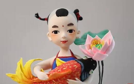 东营手造：祥瑞面塑