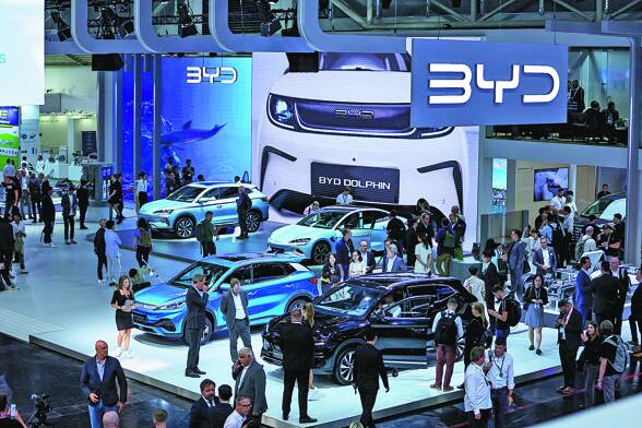 BYD expected to equal Tesla's global sales