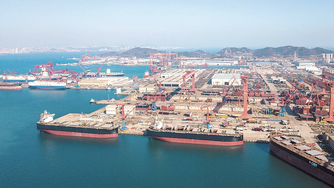 青岛船舶业紧抓新能源绿色动力市场机遇，开足马力忙生产
