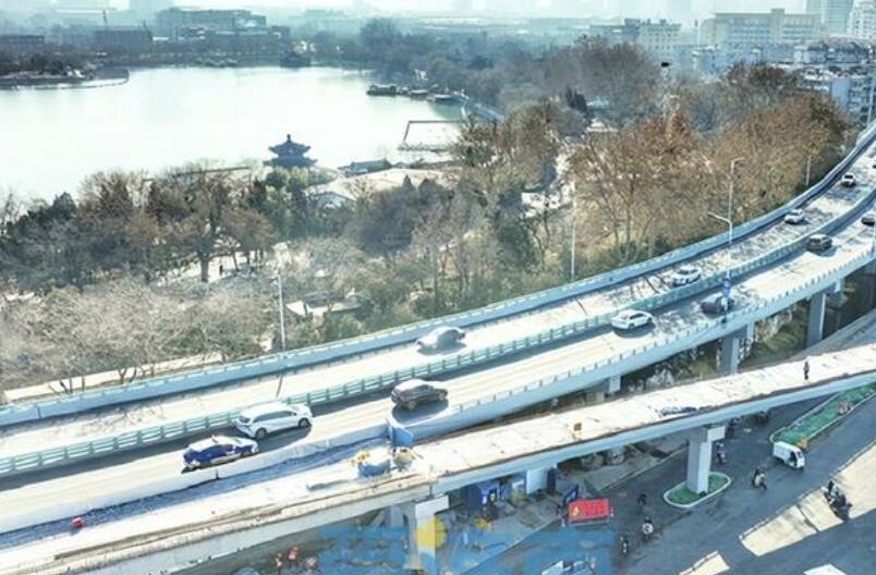 济南顺河高架新匝道预计4月通行