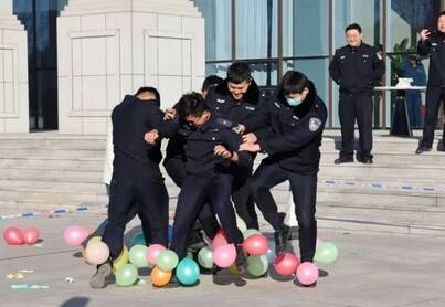 趣味警營運動會，“預熱”第四個人民警察節