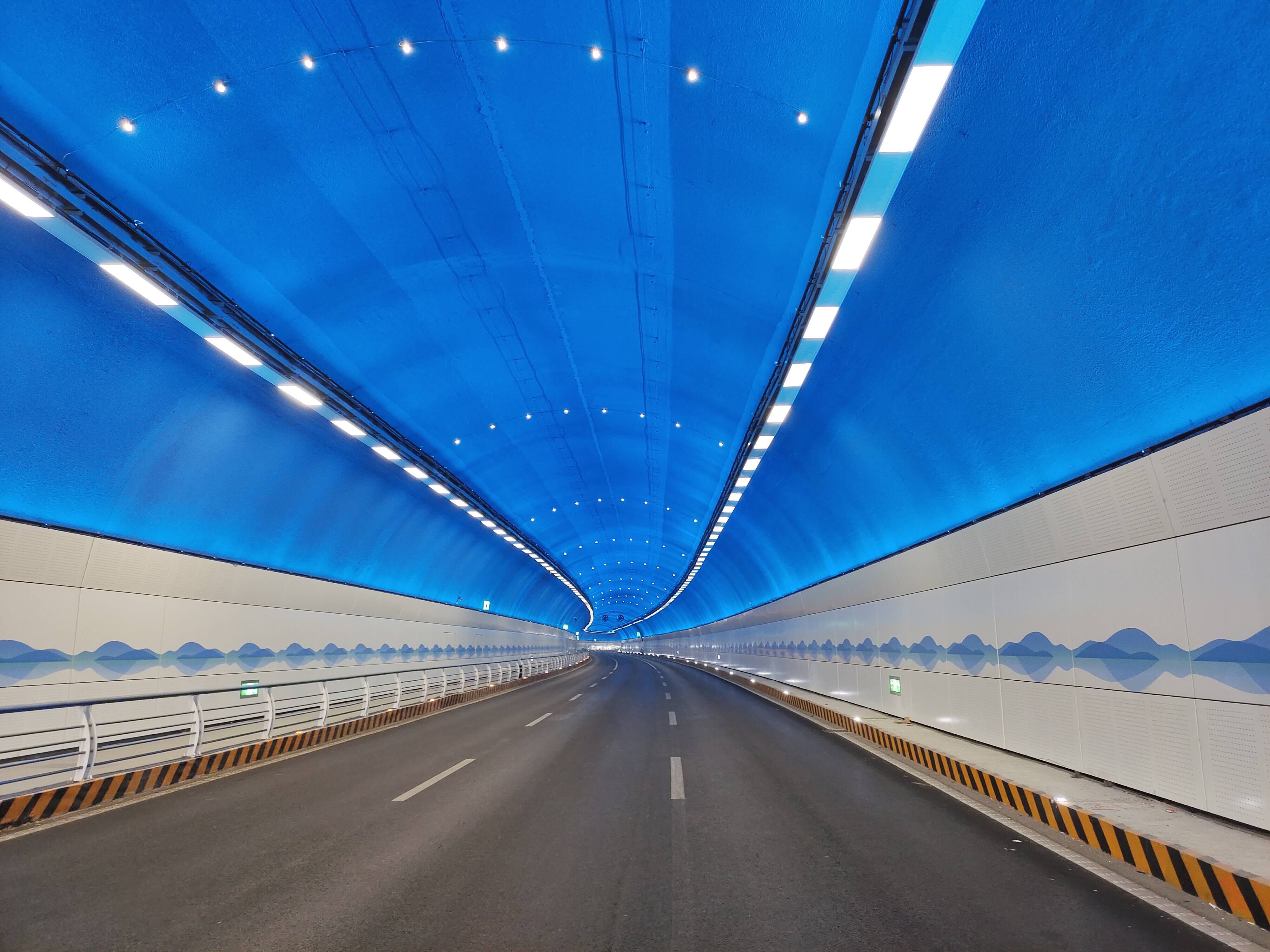 旧貌换新颜济南市旅游路开元隧道综合提升改造工程竣工验收