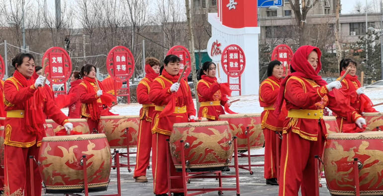  春节期间平均每天7场，潍坊临朐“村晚”全国示范展示活动举办