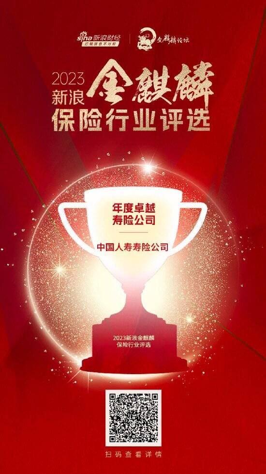 喜报！中国人寿寿险公司荣获“年度卓越寿险公司”等多个奖项