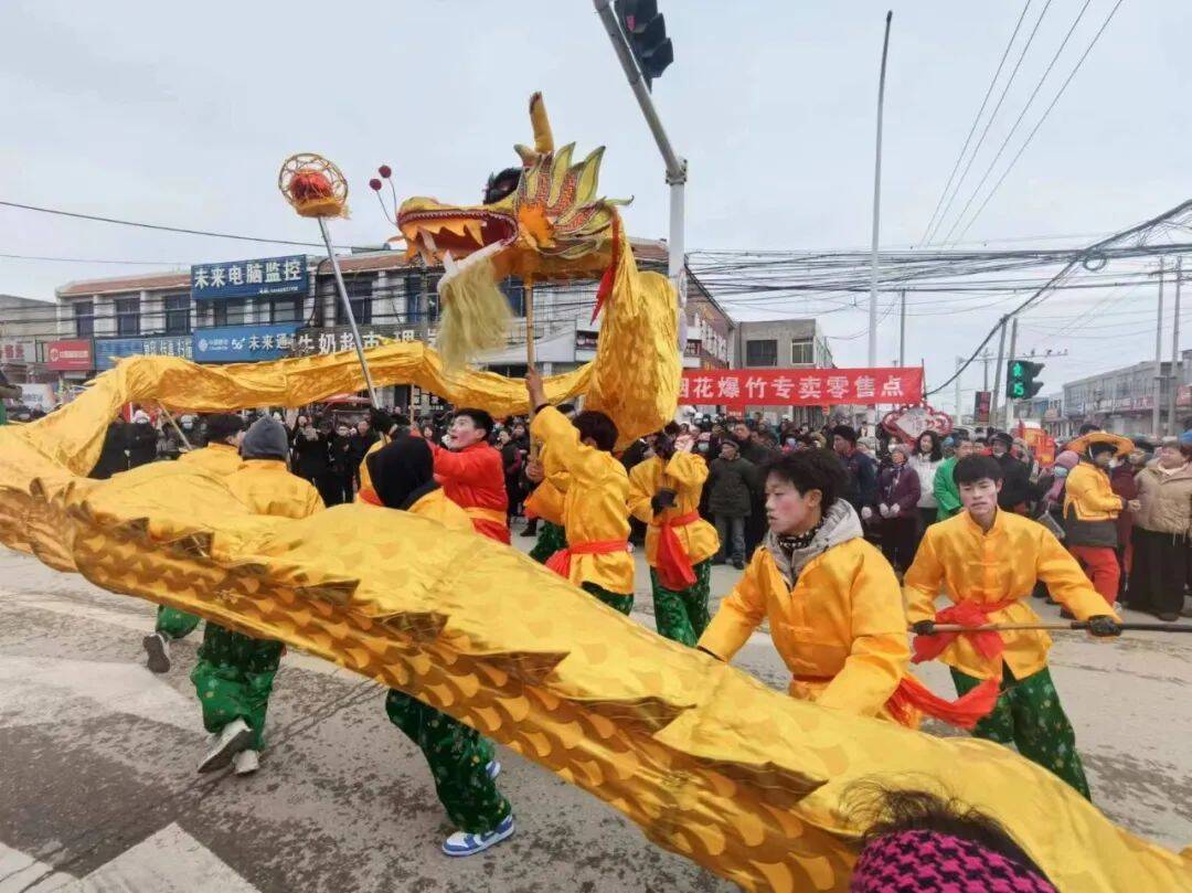 宁阳县磁窑镇磁行如意喜迎新春