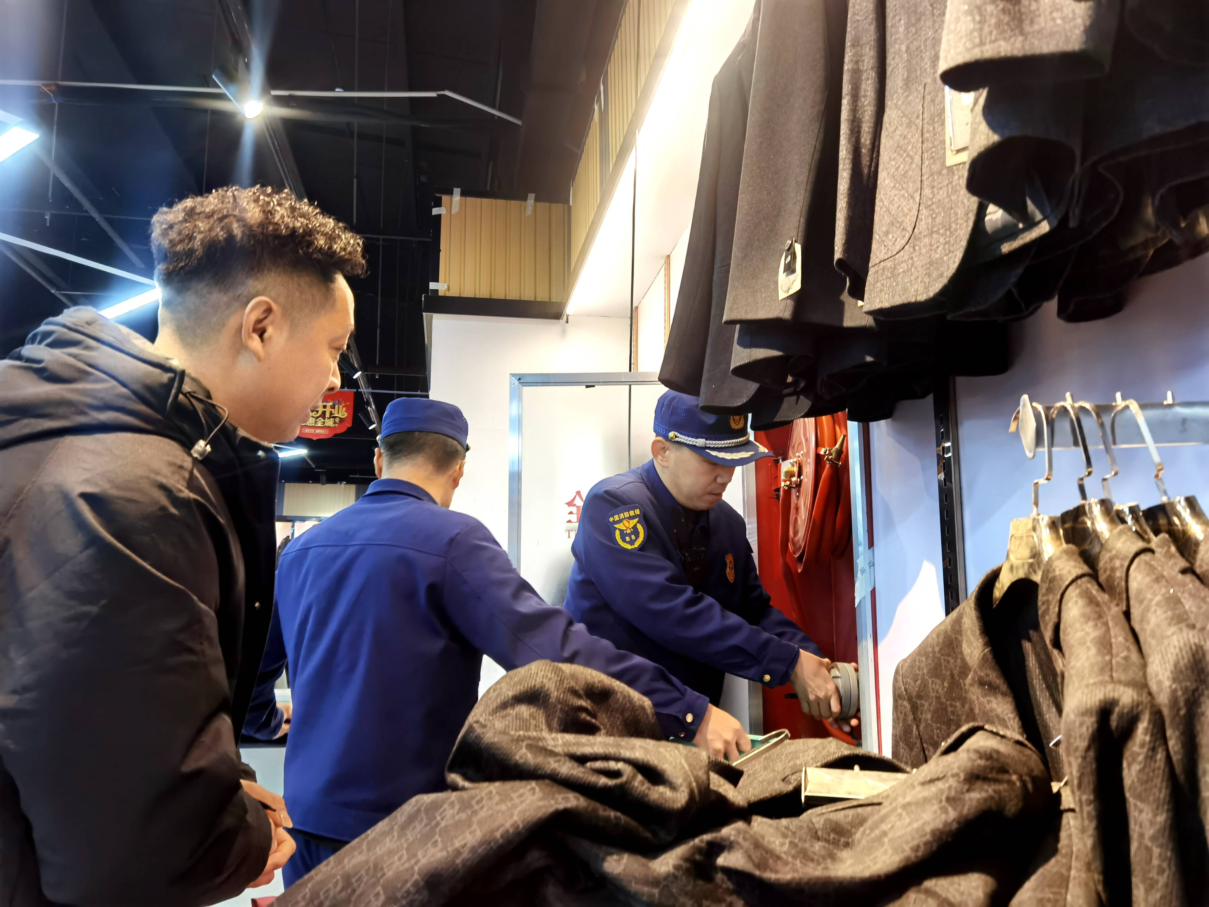 濱州北海開發區開展消防安全檢查 全力護航商超消防安全