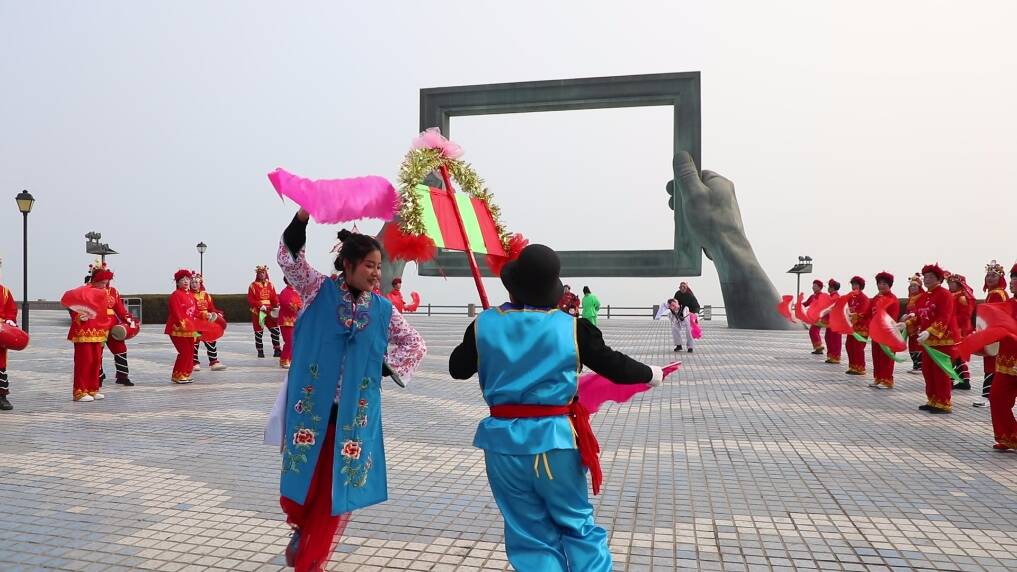 威海舞出新年精气神这个本地特色民俗活动年年上演